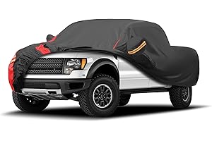 MBLCOOVERS Car Cover Outdoor Automobiles Waterproof All Weater Truck Cover for Chevy Silverado, GMC Sierra, Ford F150/F 150 Heavy Duty Outdoor Pickup Cover Snow Uv Sun Protection