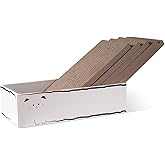 Smartbean Cat Scratcher, 17.3"L x 7.9"W x 4.7"H, Reversible Design for Double Service Life