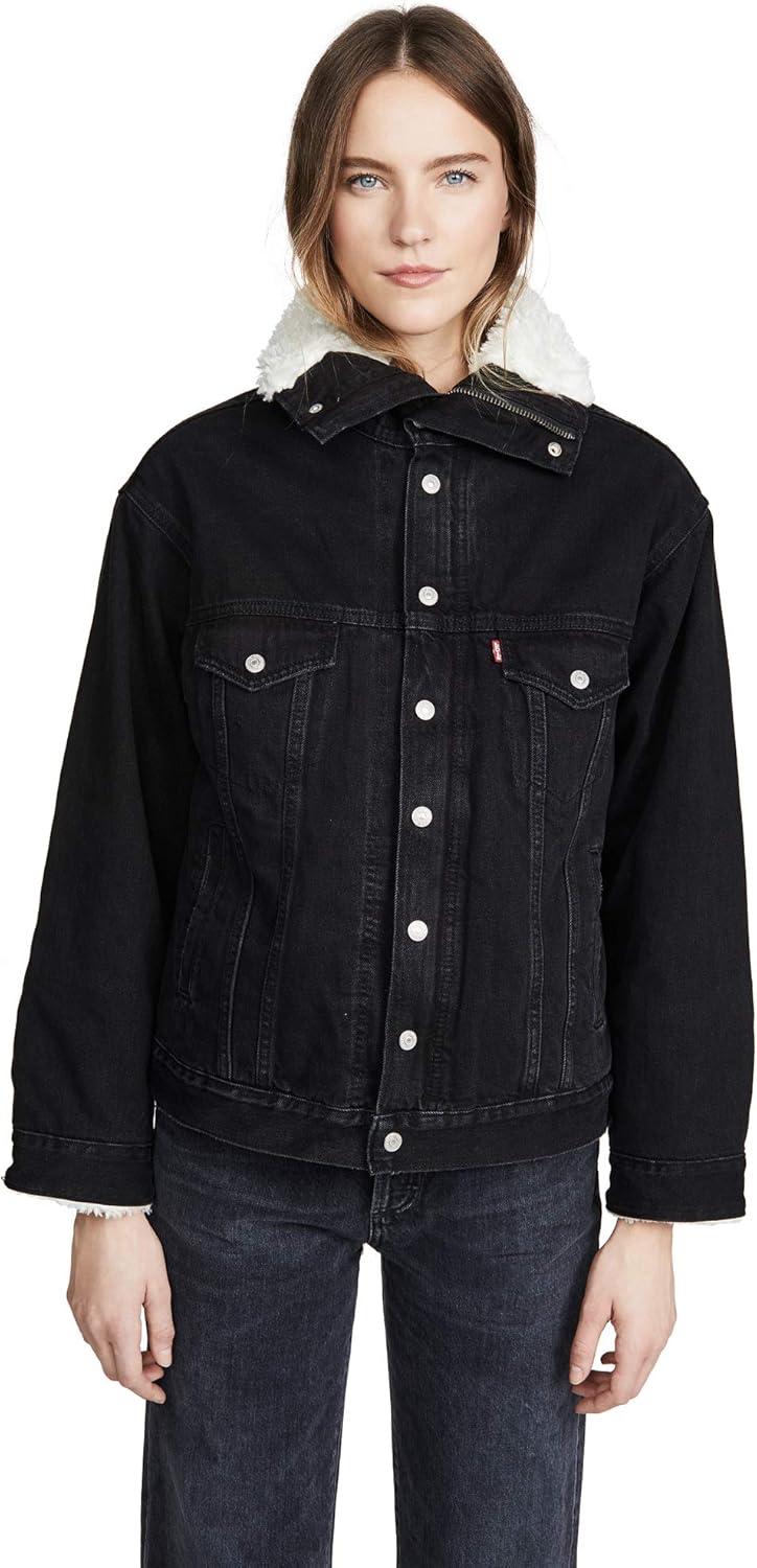 Levi's dad sherpa parka Clearance