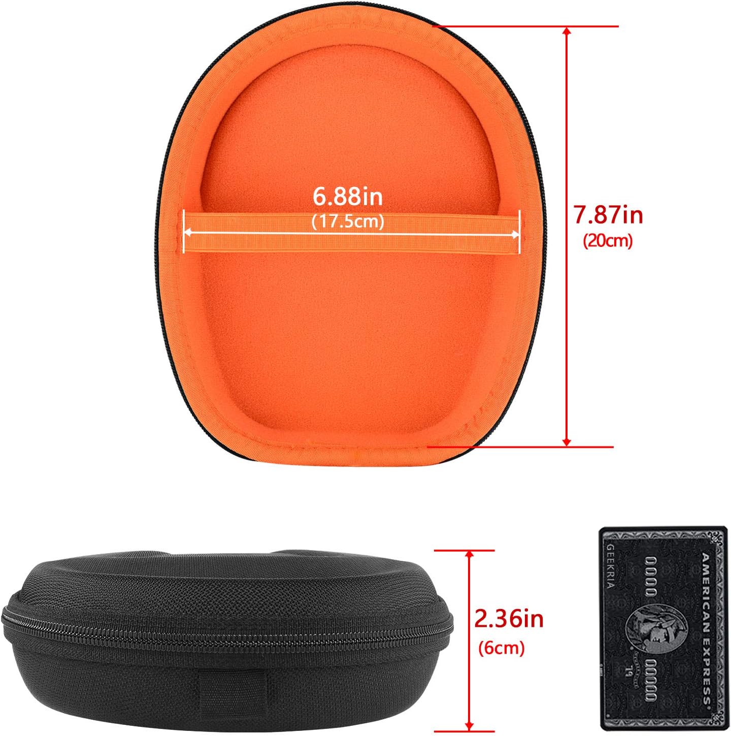 Geekria Shield Case Compatible with VXi BlueParrott B350-XT, B450-XT, Sennheiser PC8 and More - Image 5