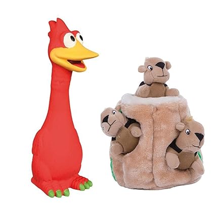 hide a squirrel dog toy amazon