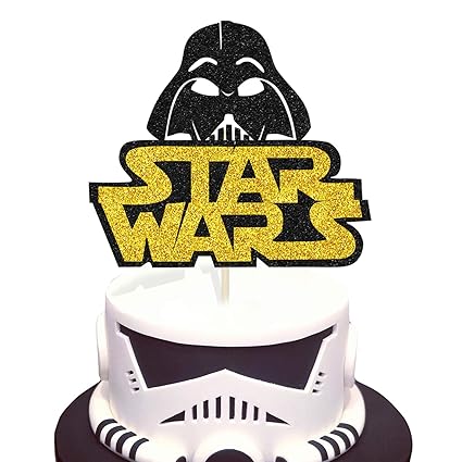 darth vader cake topper