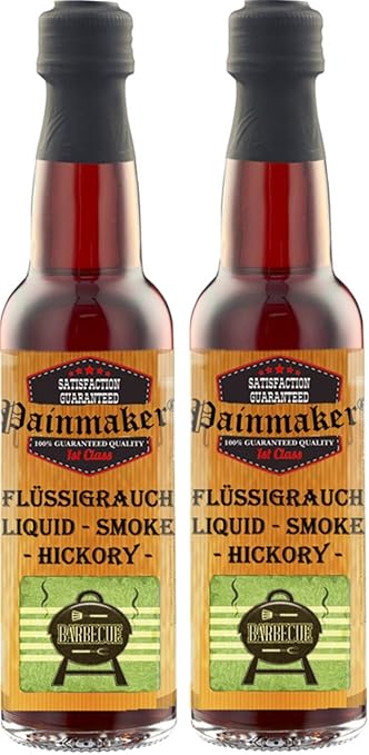 Painmaker`s Liquid Smoke HICKORY 2 x 100ml