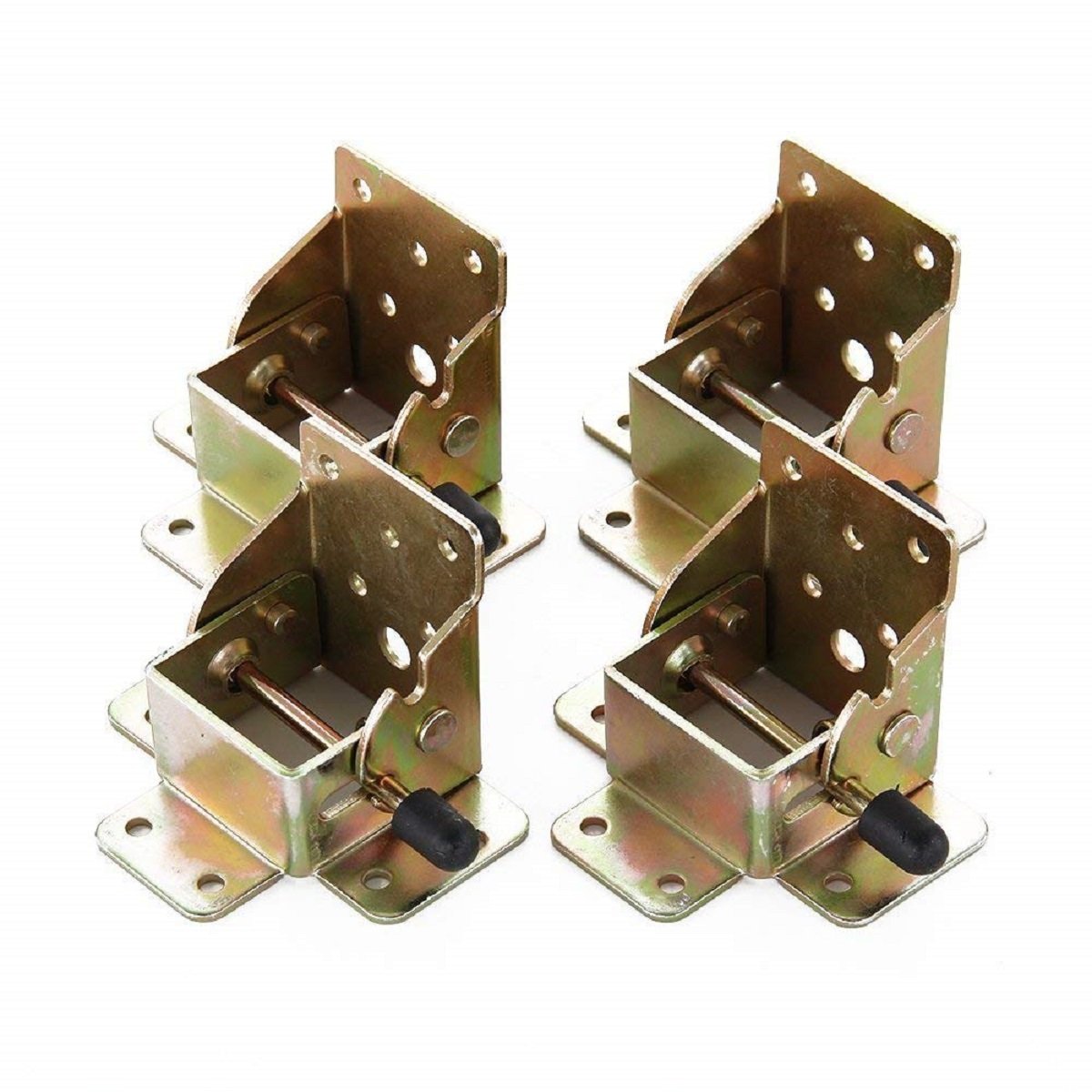 Buy Mutiwill 4 x Iron Foldable Extension Table Chair Leg Support