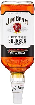 Jim Beam Weiß Kentucky Straight Bourbon Whisky (1 x 4.5 l)