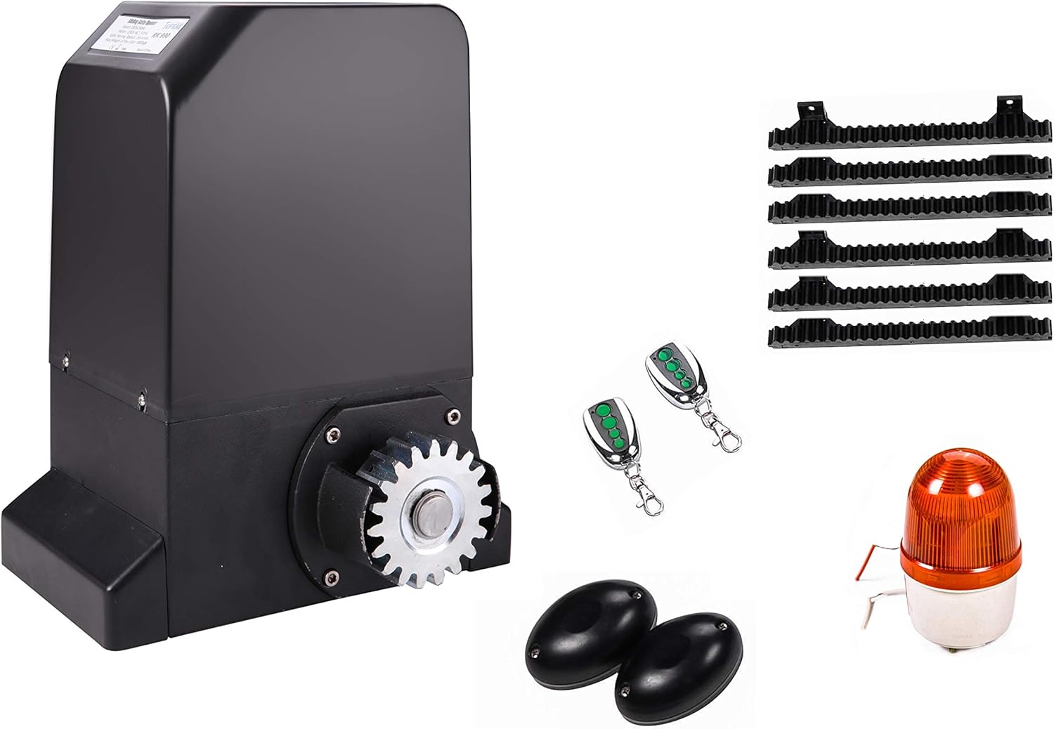 TOPENS RK990T Automatic Rack Sliding Gate Opener for Gate Up to 1000