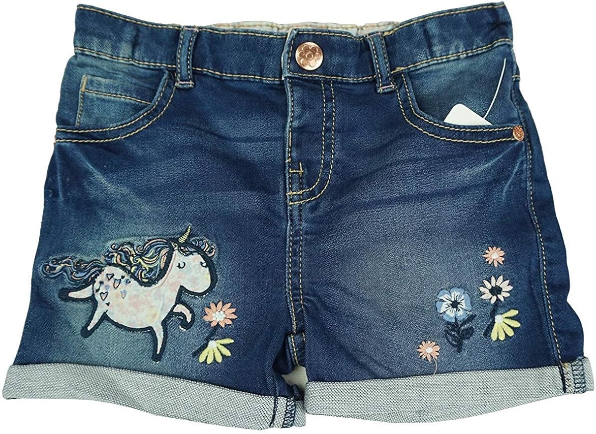 unicorn denim shorts