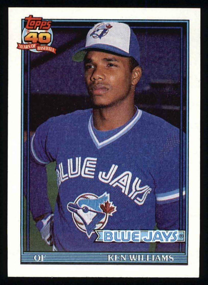 1991 Topps 274 Ken Williams Toronto Blue Jays (Baseball Card) NM/MT Blue Jays