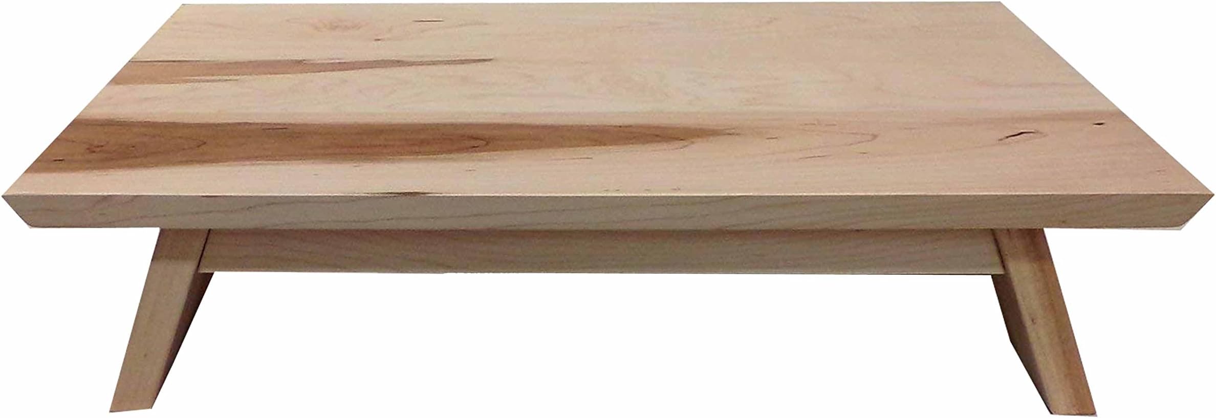 MAINE 'COASTAL' MAPLE ~ EarthBench Personal Shrine Table: Large Sized Personal Low Altar (7" inches tall ~ 23.5" by 13.5")