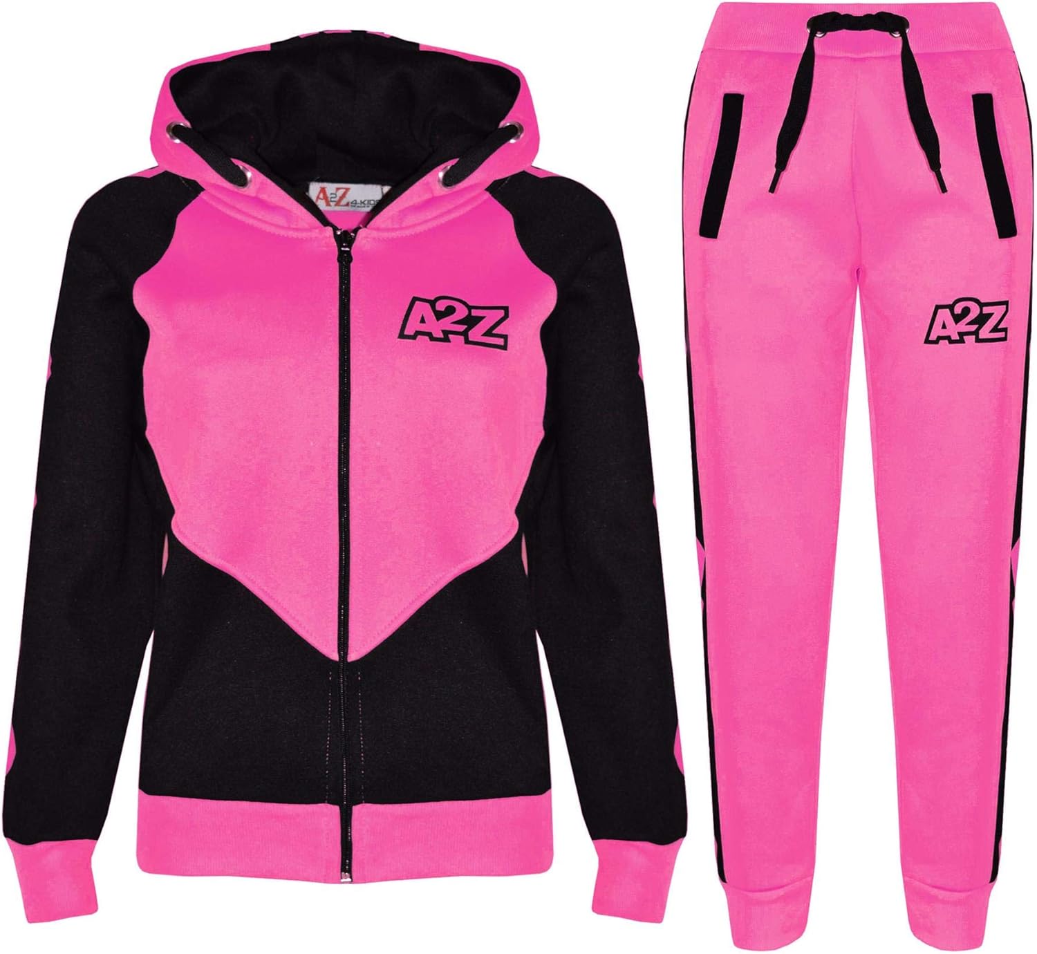 neon pink tracksuit