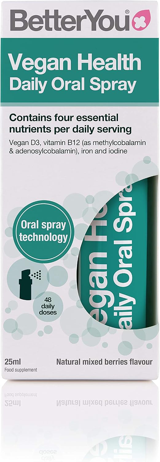 BetterYou Vegan Health Daily Oral Spray, Pill-Free Vitamin Supplement for Vegans Contains Vitamin D, Vitamin B12 - Image 3