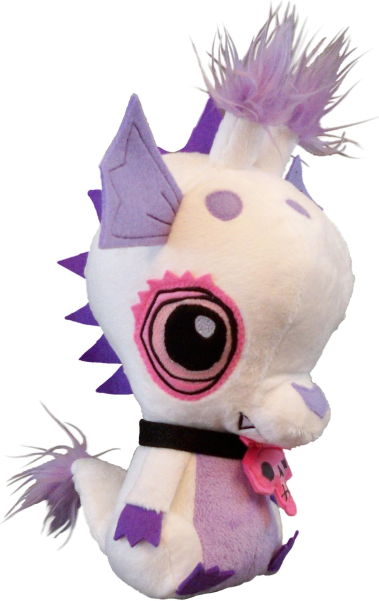 Vamplets-Baby Undead Dragon-12" tall Designer Toy Plush Doll-Great Gift For Monster High Fans-Likes to play with Ghost Ponies-Lives in the Nightmare Nursery-By My Little Pony designer G-Ra