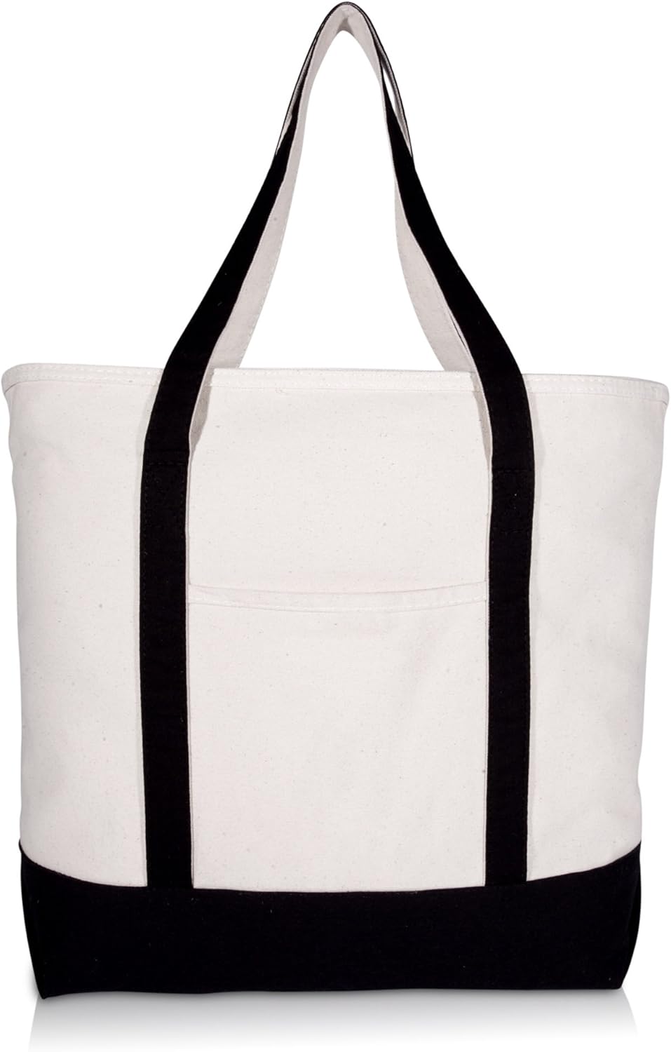 22" Heavy Duty Cotton Canvas Tote Bag (Zippered) eBay