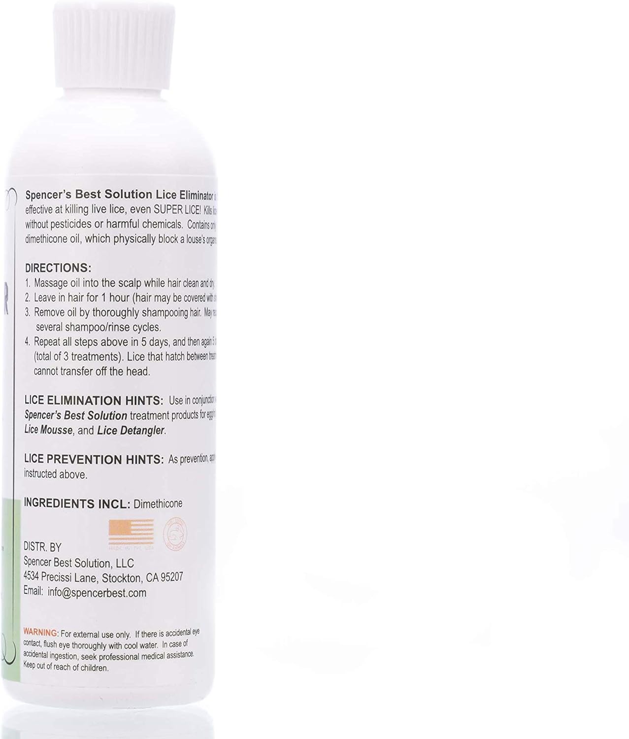 Amazon Com Lice Eliminator Oil Natural Diy Home Treatment Safe