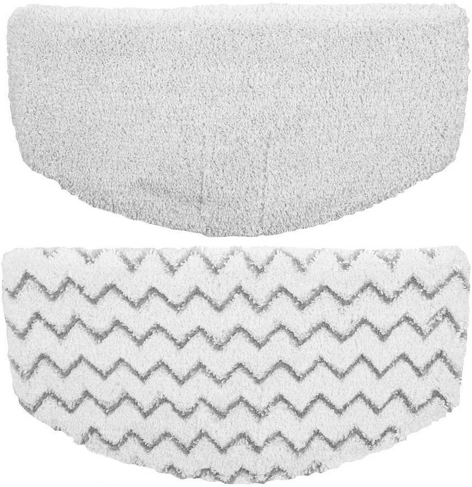 KHTO Steam Mop Pads Replacement for Bissell Powerfresh Steam Mop 1940 1440 1544 Series, Model 19402 19404 19408 1940A 1940Q 1940T 1940W, Replace 5938 (2-Pack)