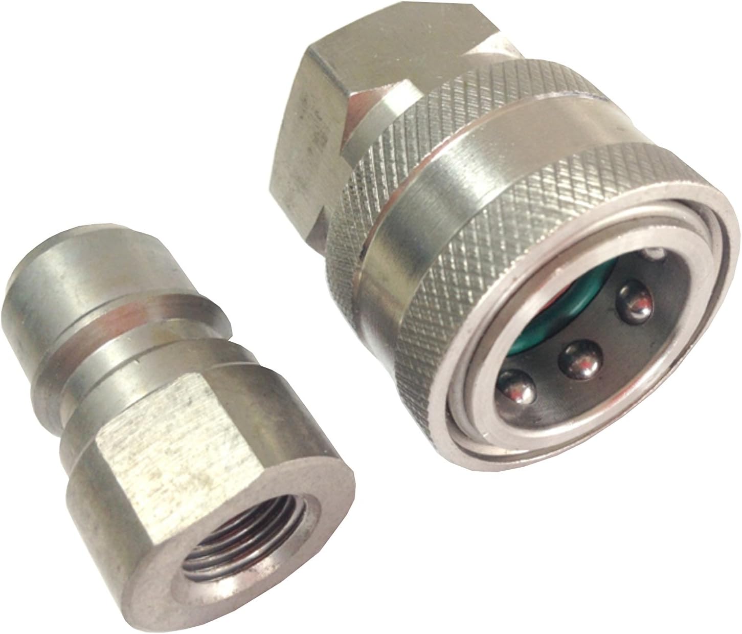 Pressure Washer Jet Wash Stainless Steel Quick Release Snap Couplings 3