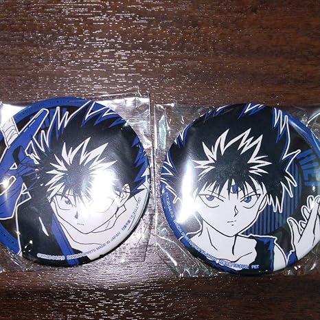 Amazon 明日発送可2枚セット 飛影 ひえい 幽遊白書 缶バッジ バッジ ホビー