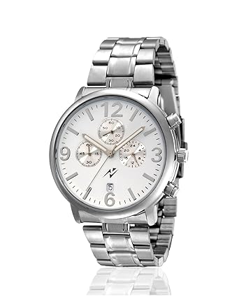 Analogue Black Dial Mens Day and Date Watch IIK-701M-DND