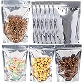 200 PACK Mylar Bags for Food Storage and Resealable Bags for Small Business Packaging Supplies Great for Party Favor Food Sto