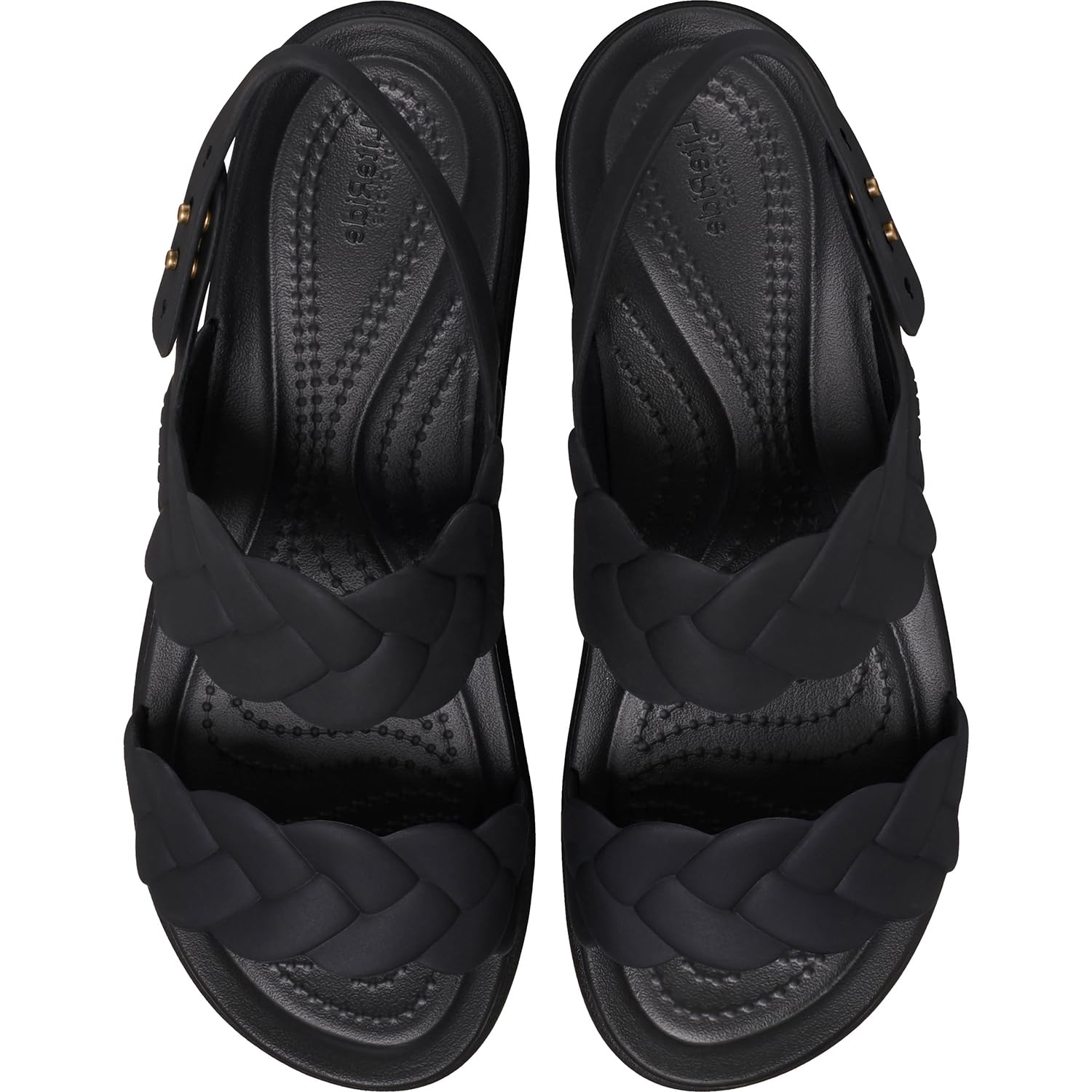 Crocs Women's Brooklyn Low Wedges Platform Sandals