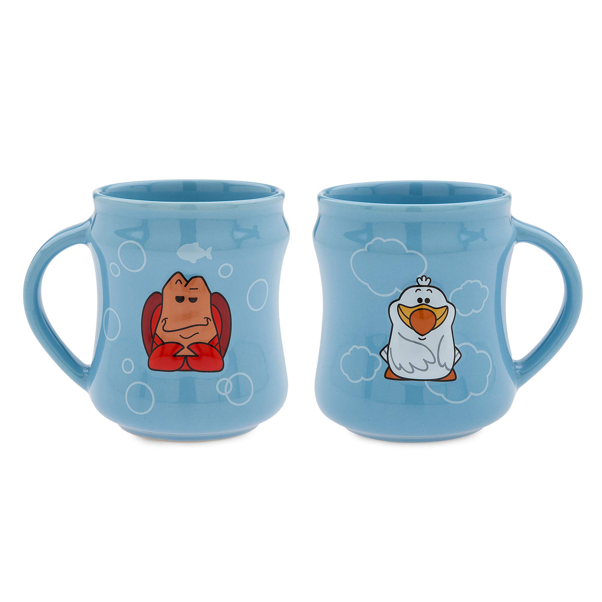 Disney Sebastian and Scuttle Mug Set - The Little Mermaid