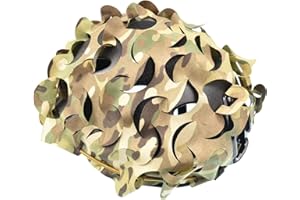 HDLSINA Cutting Type Breathable Mesh Tactical Helmet Cover Tactical Fast Helmet Cover in Size M/L