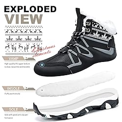 ASHION Womens Snow Boots Warm Fur Lined Winter
