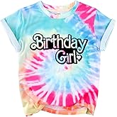 KALYRE Birthday Girl Shirt Its Me Hi Im The Birthday Girl Its Me T-Shirts Kids Short Sleeve Tee Outfit 5-14 Year