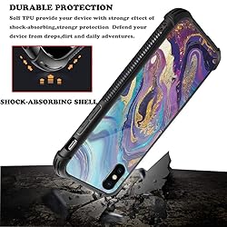 CARLOCA Compatible with iPhone Xs Case,iPhone X