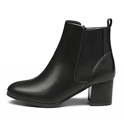 DREAM PAIRS Women’s DAB212 Elastic Gore Chelsea