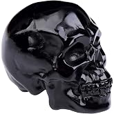 Ytbeoxk Obsidian Crystal Skull Statue 2