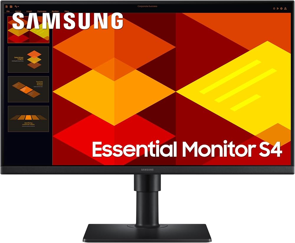 Samsung LS24D406GAUXXU 24 inch FullHD IPS Monitor with Speakers