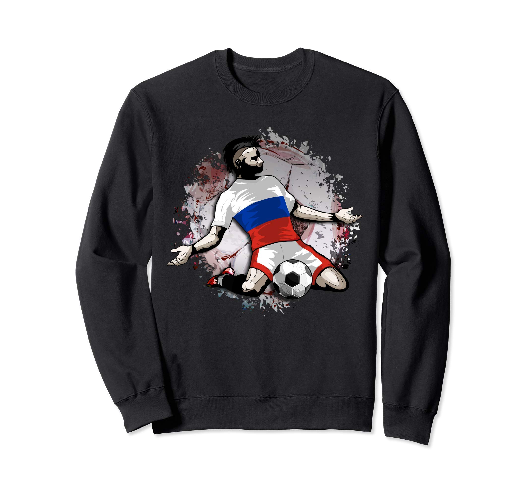Russia Soccer Russian National Flag Proud Football Lovers Sweatshirt