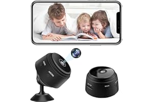 ZMDCAM Hidden Camera Spy Camera, 1080P HD Mini Wireless WiFi Camera for Home Security, Night Vision APP Control Surveillance Camera for Room Nanny Cam, Baby, Pets Compatible with iOS, Android(Video Only)