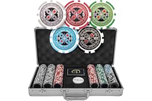 MRC 300 Ct Ultimate Casino 14 gram Poker Chip Set Aluminum Case