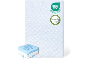 DIBAKO Pack and Play Mattress,38"x26" Dual-Sided Soft & Firm Memory Foam Pack N Play Mattress,Baby Mattresses for Pack and Play with Removable Breathable Cover