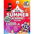 Kids Summer Academy by ArgoPrep - Grades 7-8: 8 Weeks of Math, Reading, Science, Logic, Fitness and Yoga | Online Access Included | Prevent Summer Learning Loss