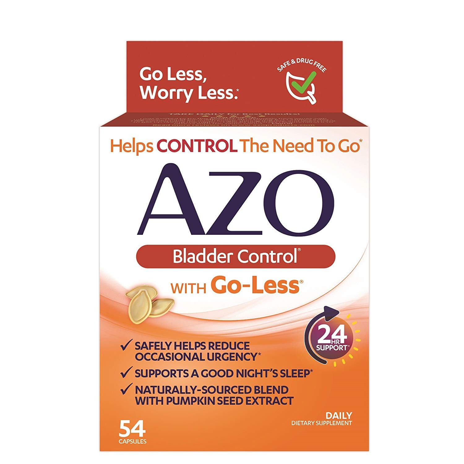 AZO Bladder Control, 54 Capsules (2 Pack) on Galleon Philippines