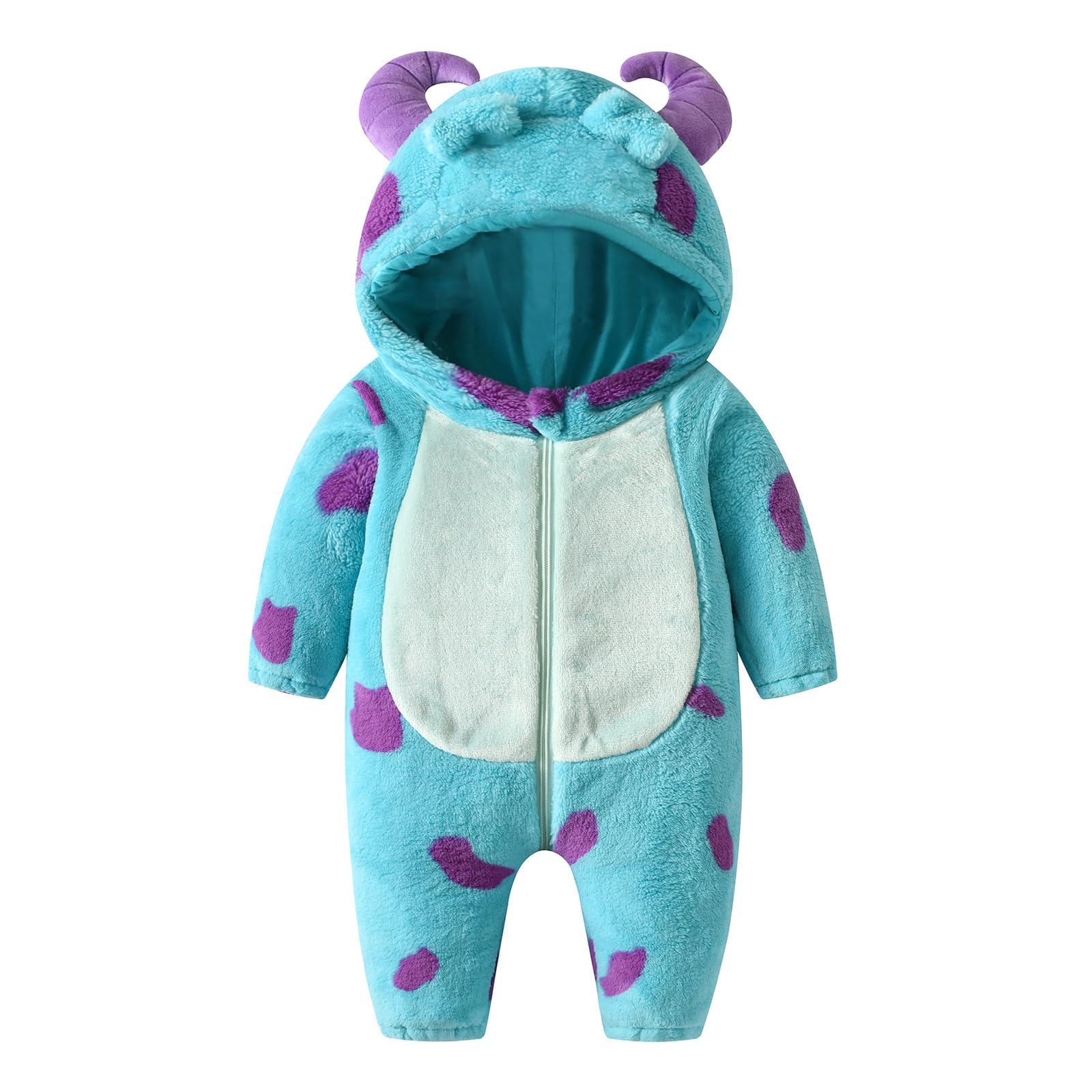 Photo 1 of Eadrioss Cute Animal Costume for Toddler Baby Girl Boy Halloween Costume Fuzzy Warm Fall Winter Clothes Halloween Gifts