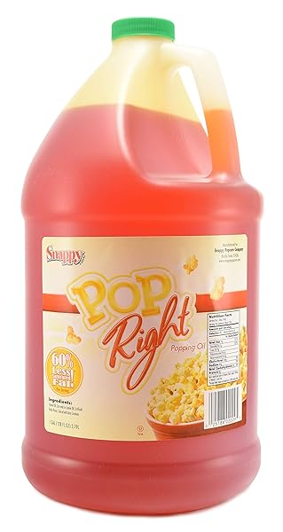 SNAPPY POP RITE POPCORN OIL, 1 GALLON