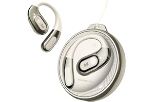 Monster Open Ear Headphones AC330, Wireless Earbuds Bluetooth 5.4 with Clear Talk, Stylish Rotating Case with Lanyard, Type-C