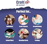 Craft UK 2483 Card and Envelope Pack of 50 Mixed Colours White Envelopes view 5