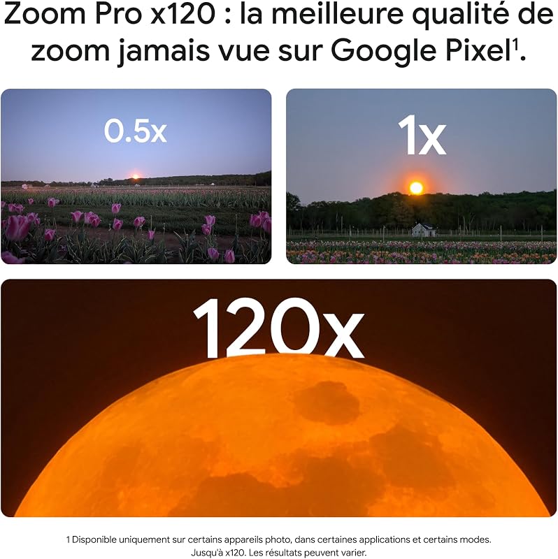 Pixel 11 Pro - Smartphone Android débloqué - Noir Volcanique, 256GB