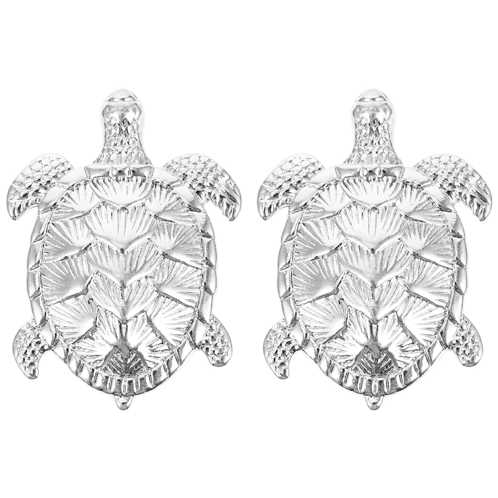 DOITOOL Turtle Shaped Cabinet Door Knobs 2 Pack Zinc Alloy Cartoon Turtle Drawer Handles for Kitchen Wardrobe Furniture Pulls Home Decoration