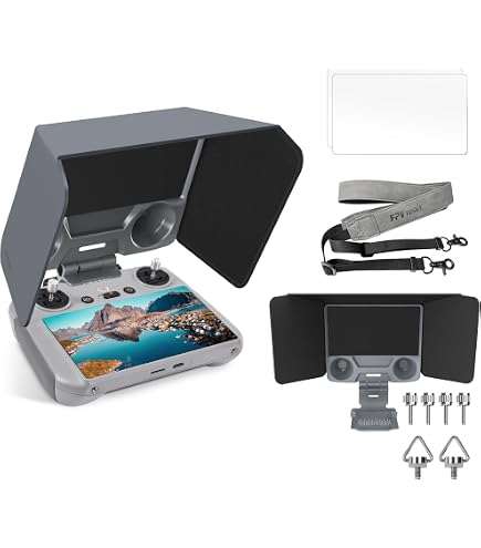 Mini 4 Pro RC2 Screen Monitor Protection Cover, 2-in-1 Controller Mini 4 Pro RC2 Screen Monitor Protection Cover, 2-in-1 Controller