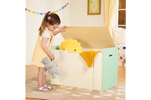 B. toys – Tidy Toybox – Furniture for Toddlers – Wooden chest – Toy Box – Durable Kids Furniture - Wooden Storage Bench & Org