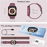 IOWODO Smart Watch 1.91 inch HD Display 110+ Sport Modes IP68 Call view 7
