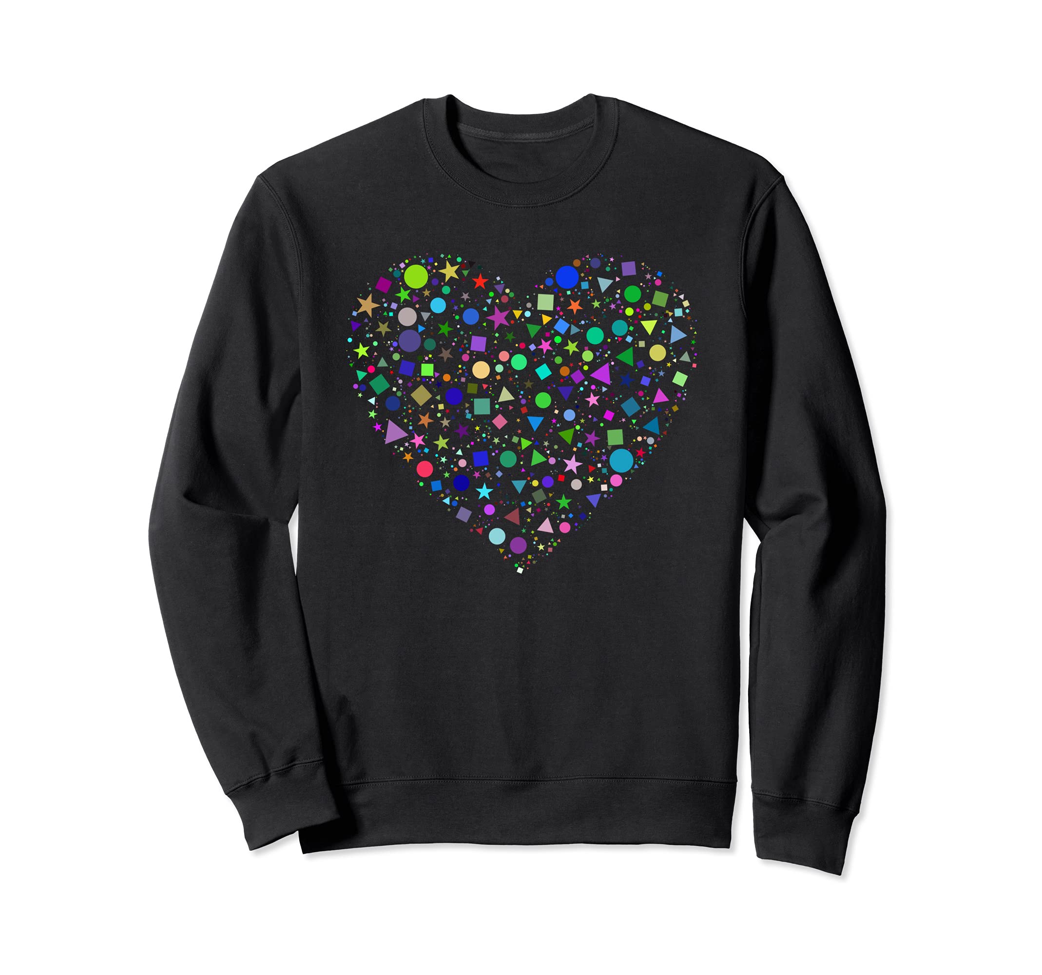Confetti Heart Gift Spread Love Throw Kindness Like Confetti Sweatshirt