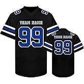 Custom Football Jersey Personalized Name Number Breathable Team Uniform Customized Football Shirt for Men Women Youth