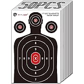 Atflbox Silhouette Paper Target for The Range, 17X25 inch Target Paper for Indoor and Outdoor Use, Suitable for Handguns, Pis